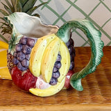 Vintage Ceramic Fruit Pitcher