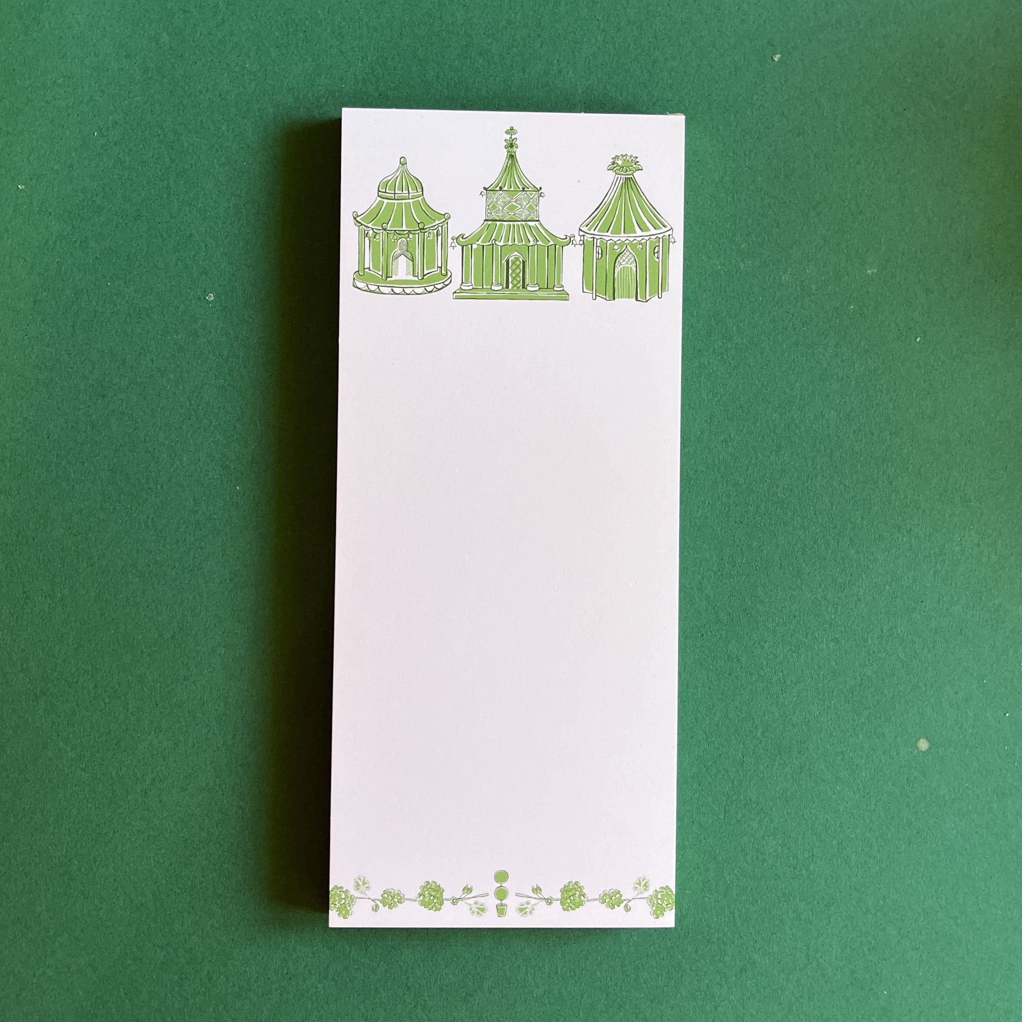 Pagodas Skinny Notepad