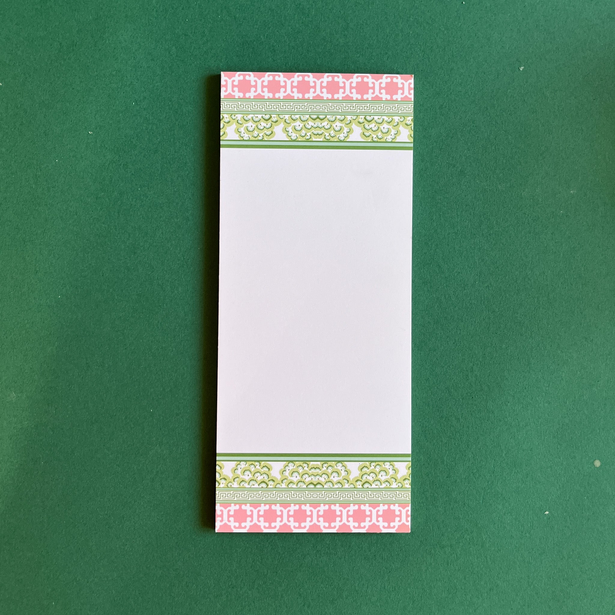 Chinoiserie Luxe Skinny Notepads