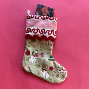 Pug Perfection Christmas Stocking