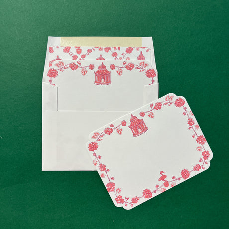 Into the Garden Die-Cut Social Set Notecards