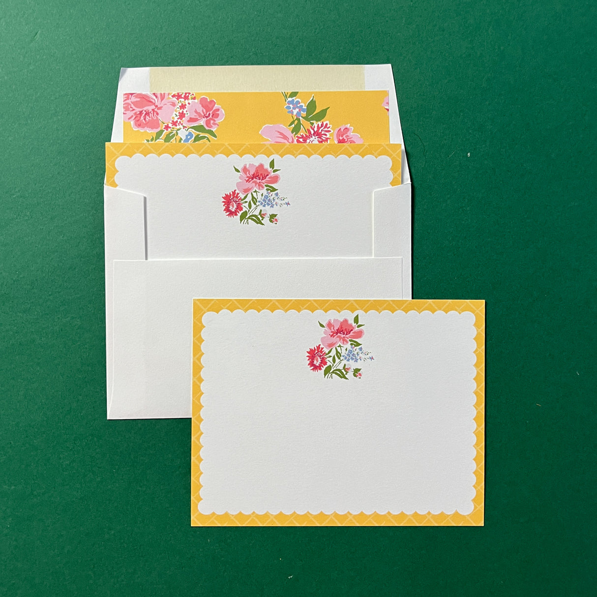 Swans Island Candy Pink Social Set Notecards