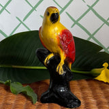 Vintage Parakeet Statuette