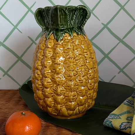 Vintage Portuguese Pineapple Pitcher