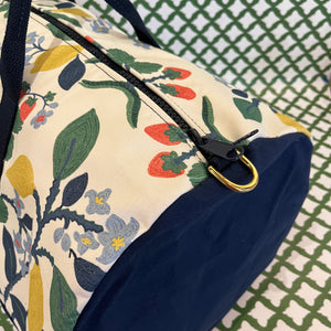 Strawberry Hill Forest Green Canvas Duffel