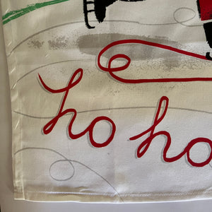 HO HO HO Santa Christmas Tea Towel/Dish Towel/Guest Towel