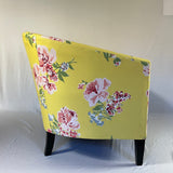 Vintage Swans Island Floral Upholstered Loveseat