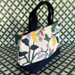 Strawberry Hill Forest Green Canvas Handbag