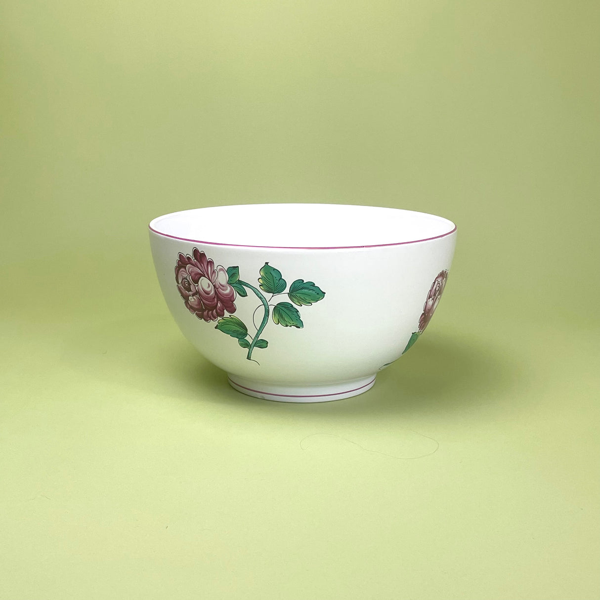 Vintage Tiffany & Co. Strasbourg Flowers Decorative Bowl