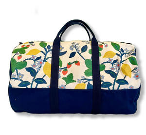 Strawberry Hill Forest Green Canvas Duffel