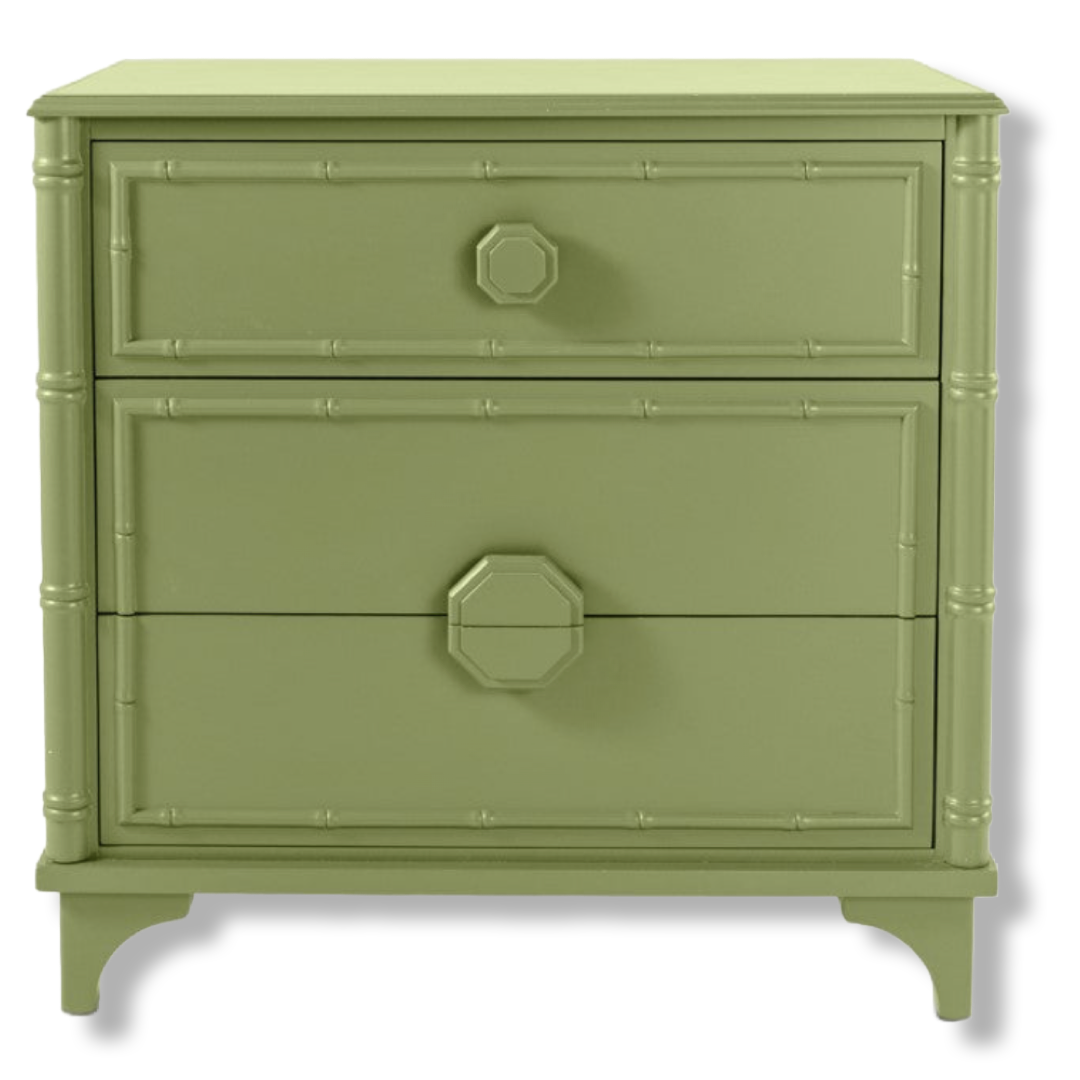 Custom Via Mizner Three-Drawer Chest