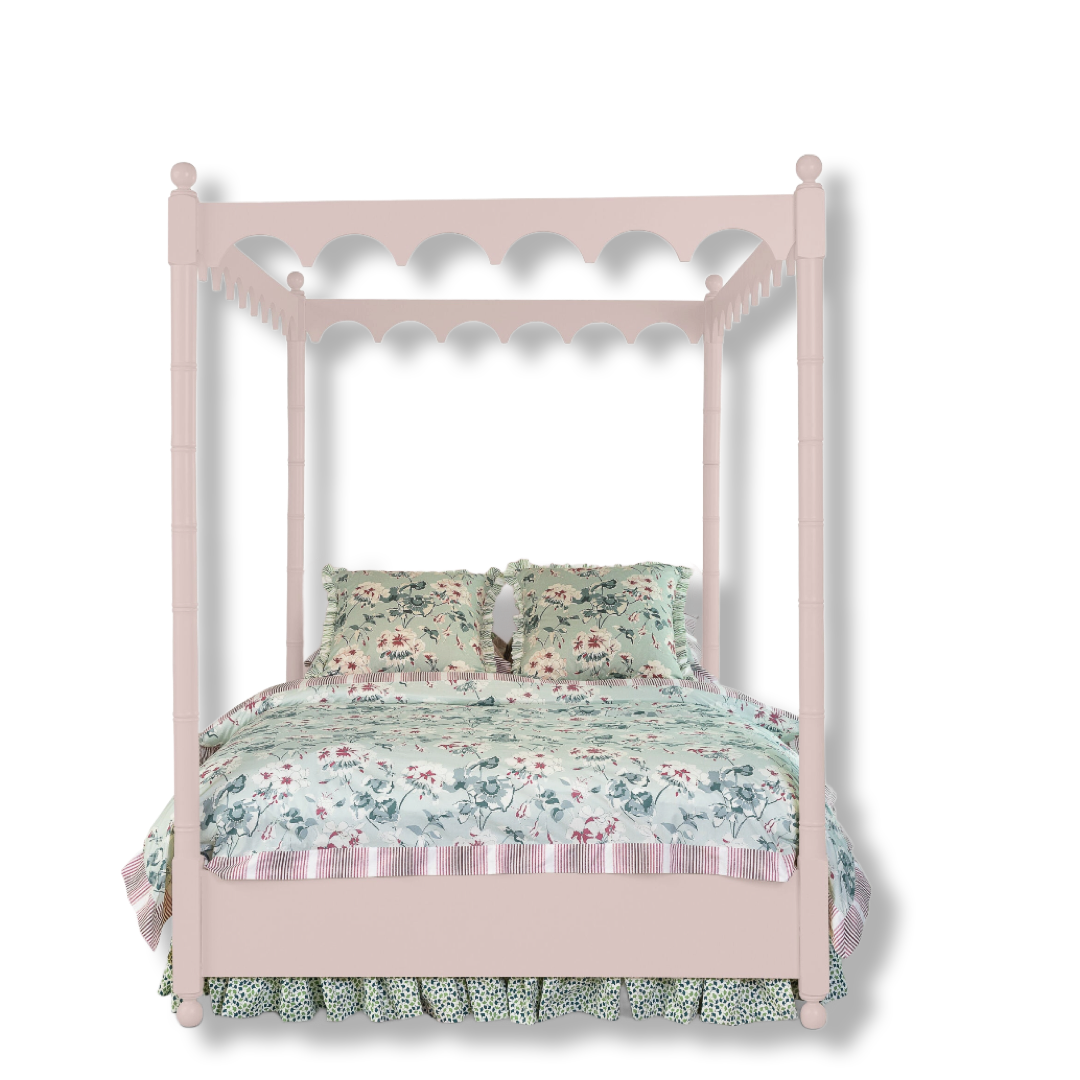 Custom Strawberry Hill Canopy Bed