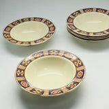 Vintage English Ceramic Bowls, Set of 6