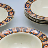 Vintage English Ceramic Bowls, Set of 6