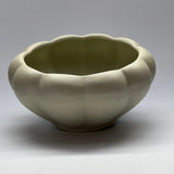 Vintage Grey/Green Pumpkin-Shaped Planter