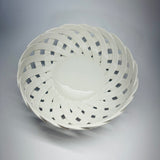 Vintage Italian Ceramic Woven Serving Dish