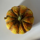 Vintage Oversized Ceramic Pumpkin Tureen/Centerpiece w/Ladle