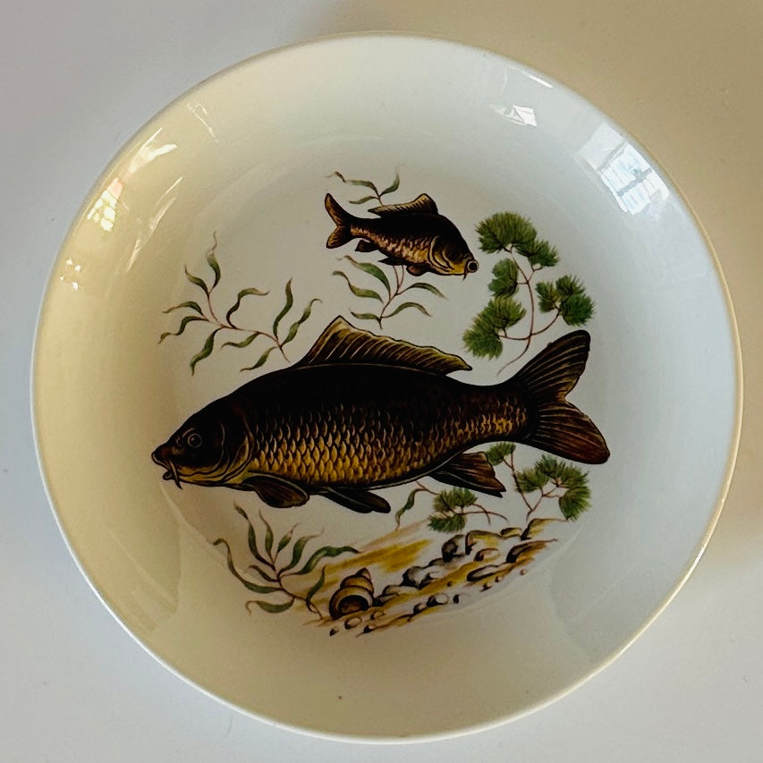 Vintage Fish Accent Plates, Set of 3