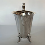 Vintage Footed Silver-Plate Serving Pitcher