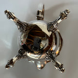 Vintage Footed Silver-Plate Serving Pitcher