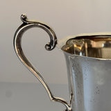 Vintage Footed Silver-Plate Serving Pitcher