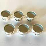Vintage Woods Ware/Wood & Sons English Demitasse Cups, Set of 6