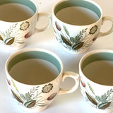Vintage Woods Ware/Wood & Sons English Demitasse Cups, Set of 6