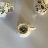 Vintage Woods Ware/Wood & Sons English Demitasse Cups, Set of 6