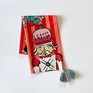 Nutcracker Quartet Christmas Tea Towel/Dish Towel/Guest Towel