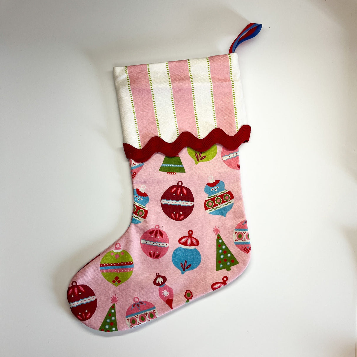 Darling Ornaments Christmas Stocking