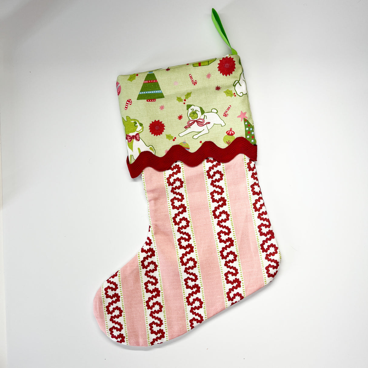 Harbor Trail Red Christmas Stocking