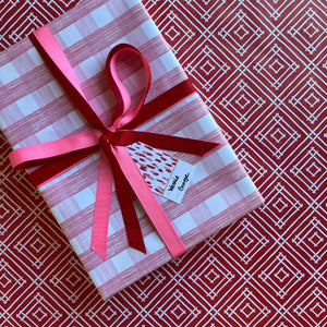 Gin Lane Pink Gift Wrapping Paper