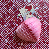 Honeycomb Hearts, Set of 4