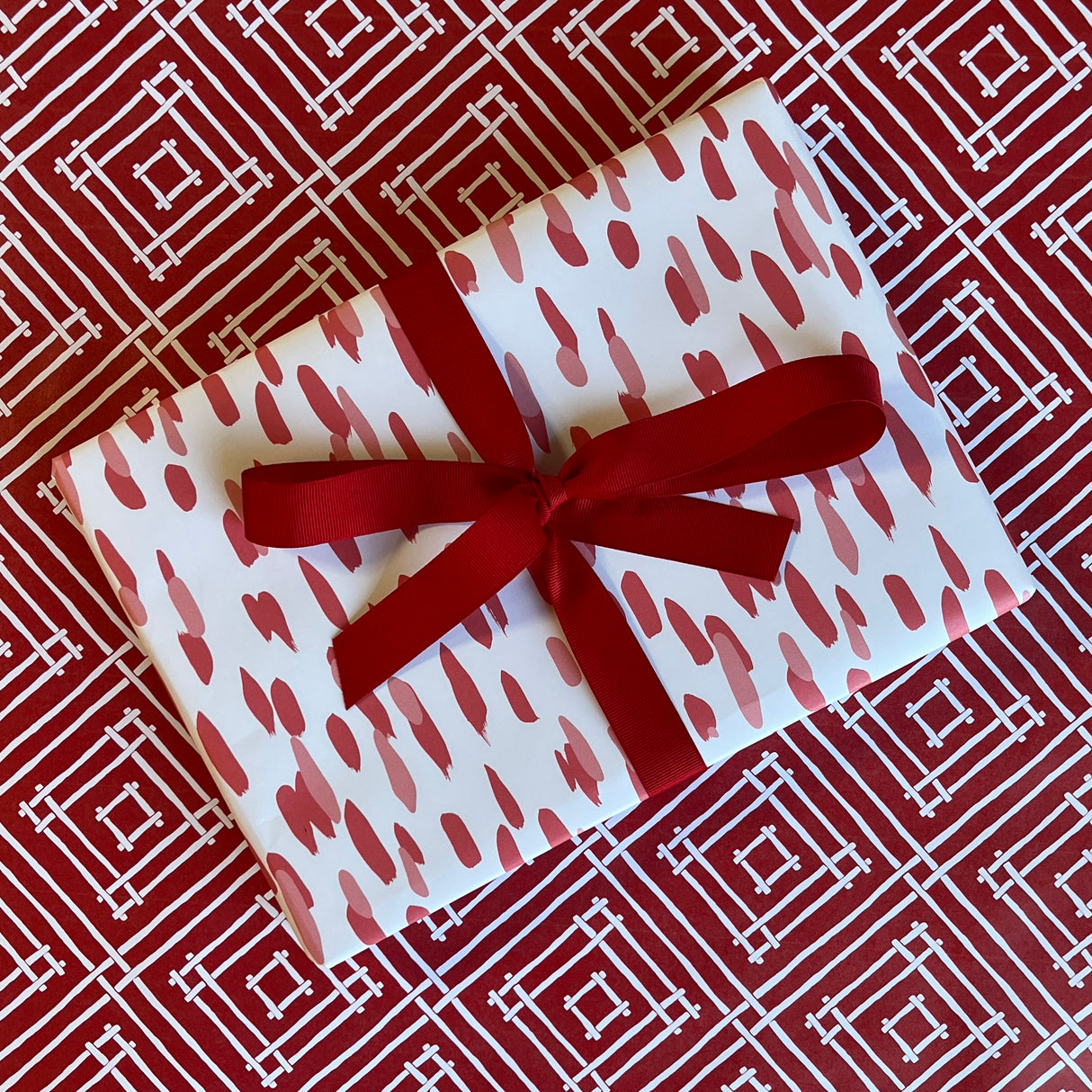 Coral Club House Wrapping Paper