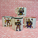 Deck of Cards Mugs, Set of 4