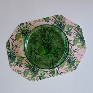 Jungle Road Octagonal Paper Placemats, Pad of 20