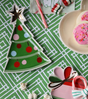 Christmas Tree Accent Plate