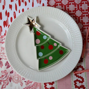 Christmas Tree Accent Plates