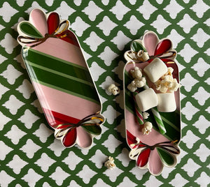 Christmas Candy Accent Plate