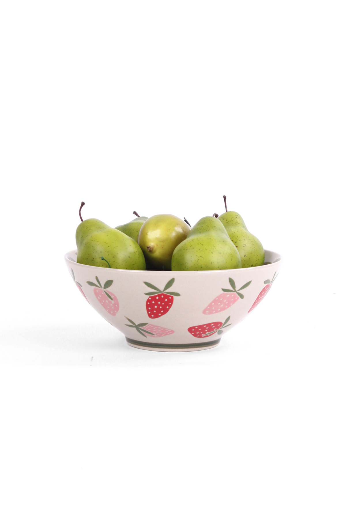 Large Strawberry Serving Bowl