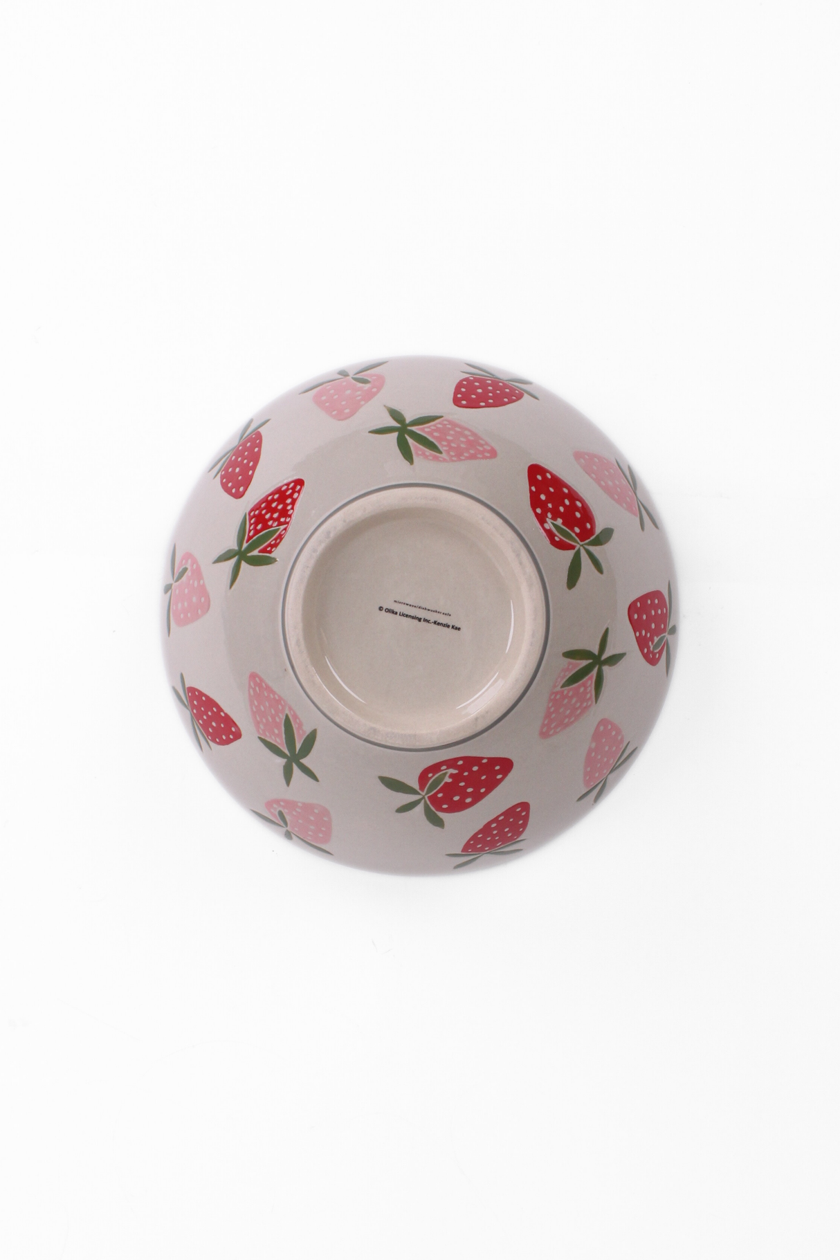 Large Strawberry Serving Bowl