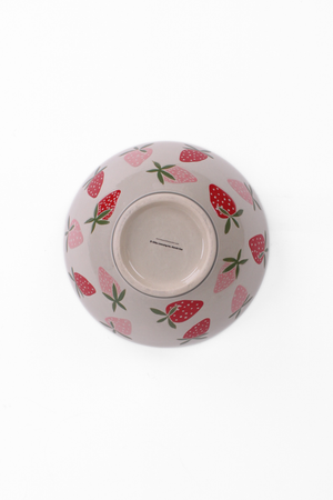 Large Strawberry Serving Bowl