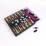 Liberty of London Ludo/Backgammon Two-in-One Game Set