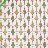 Twinkle Trees Cute Christmas Wrapping Paper