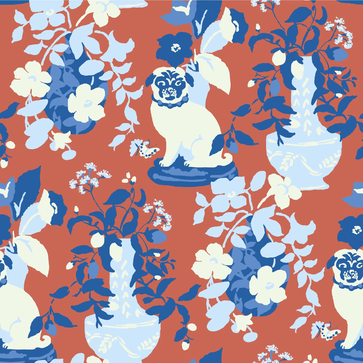 Imperial Palace Unpasted Wallpaper, 9-yard roll