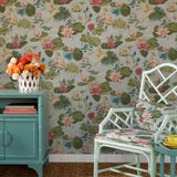Meadow Club Unpasted Wallpaper - Sky Blue