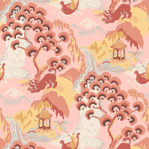 Old Peking Unpasted Wallpaper, 9-yard roll