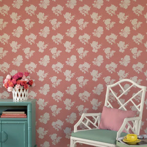 Swan’s Island Silhouette Unpasted Wallpaper, 9-yard roll