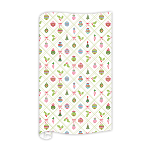 Darling Ornaments Christmas Gift Wrapping Paper