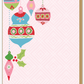 Darling Ornaments Christmas Luxe Large Notepad